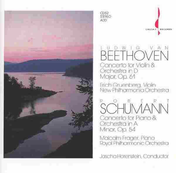 【天碟】雅沙·霍伦斯坦《贝多芬小提琴协奏曲、舒曼钢琴协奏曲》1991[FLAC+CUE/整轨]