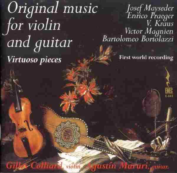 【古典吉他】小提琴与吉它二重奏《为小提琴与吉它而作的原创音乐》2001[FLAC+CUE整轨]