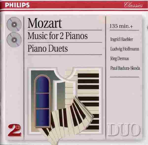 【古典音乐】《莫扎特-双钢琴和钢琴二重奏作品》2CD.1996[FLAC+CUE/整轨]