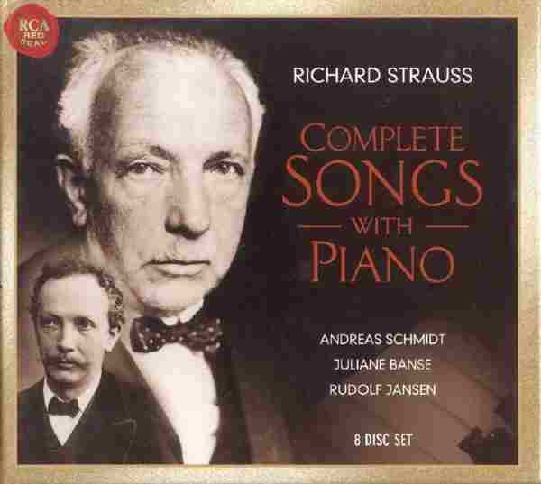 【古典音乐】理查·施特劳斯《钢琴伴奏歌曲全集》8CD.1999[FLAC+CUE/整轨]