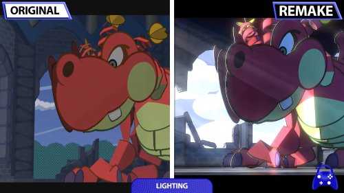 《纸马千年之门》复刻和原版对比:画面效果全面升级