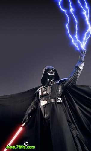 Photoshop 滤镜制作超酷的闪电效果