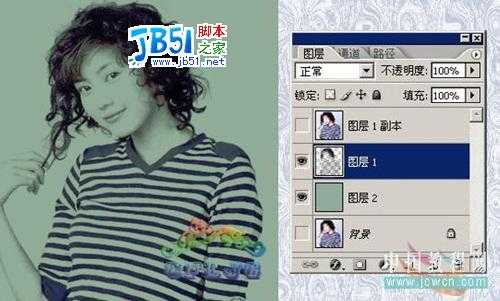Photoshop教程:抽出滤镜抠散发