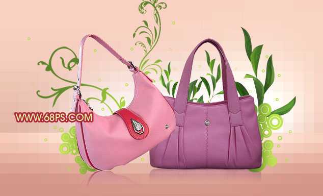 Photoshop 制作时尚用品网站首页