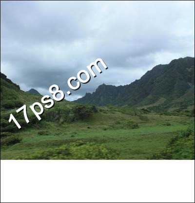 photoshop制作出瀑布城堡的合成教程(二)