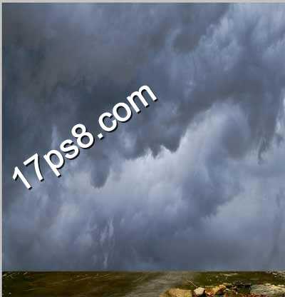 photoshop制作出瀑布城堡的合成教程(二)