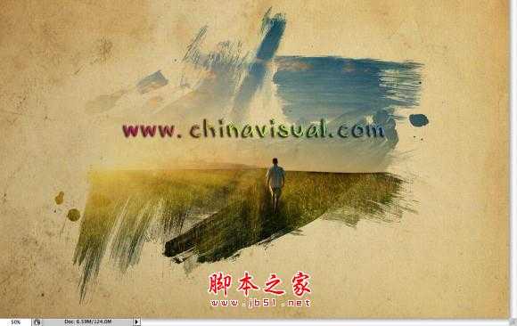 photoshop打造完美涂鸦水彩效果