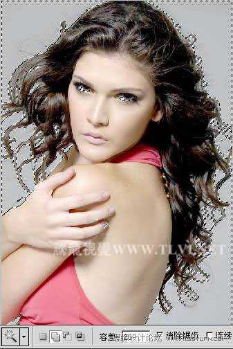 photoshop cs5魔棒工具精确的完成复杂选择