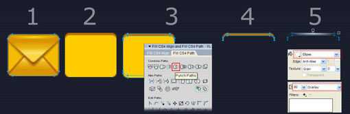 fireworks入门教程:用fireworks进行图标刻画设计细节