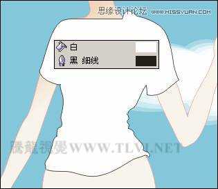 CorelDRAW绘制现在卡通风格的时尚前卫美女插画教程