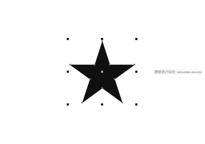 CorelDRAW实用教程:实用技巧绘制立体五角星