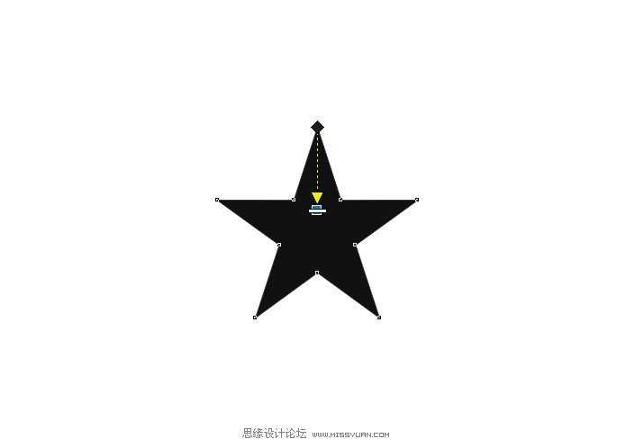 CorelDRAW实用教程:实用技巧绘制立体五角星