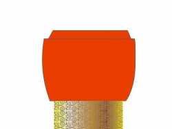 CDR钢笔工具和交互式透明工具制作红色的白酒瓶（图文教程）