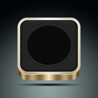 PS鼠绘一个立体的金属音响教程