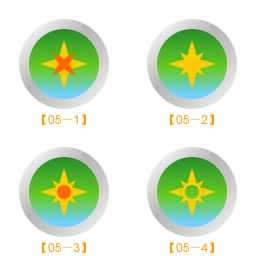 Fireworks 8 制作精美的绿色指南针实例教程