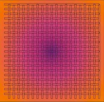 CorelDRAW制作漂亮的编织效果