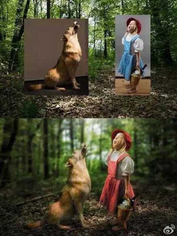 这么高的后期水平,你会吗?不会就好好学PS吧!