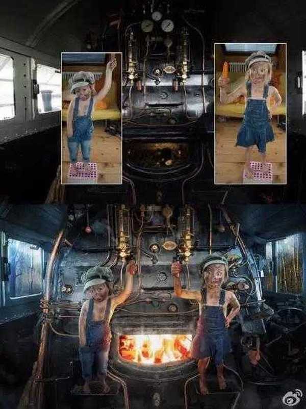 这么高的后期水平,你会吗?不会就好好学PS吧!