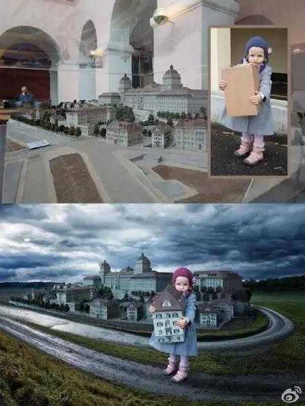 这么高的后期水平,你会吗?不会就好好学PS吧!