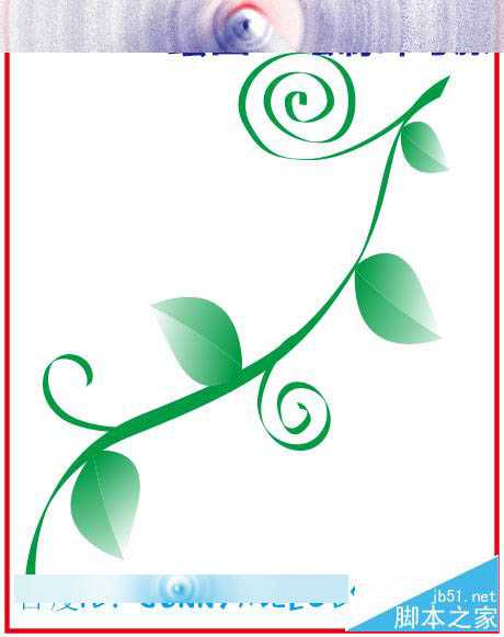 新手怎么用CDR绘图绘制叶与藤?