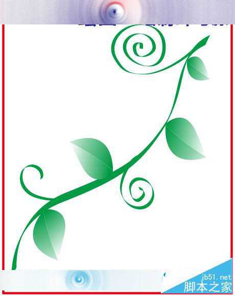 新手怎么用CDR绘图绘制叶与藤?