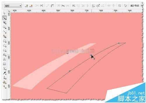 cdr怎么绘制漂亮飘逸的婚纱白色头纱?