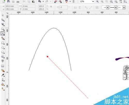 CDR中的三点曲线工具使用方法介绍
