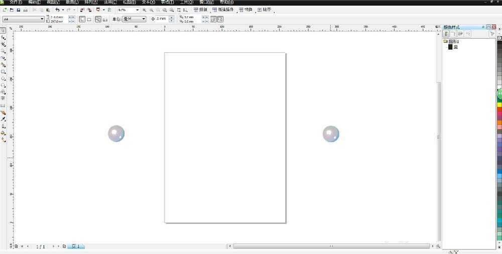 在CDR中制作一条漂亮的珍珠项链