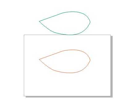 CDR制作两种颜色的绿叶