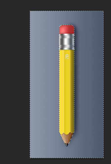 ps怎么制作一个铅笔样式的创意问号?