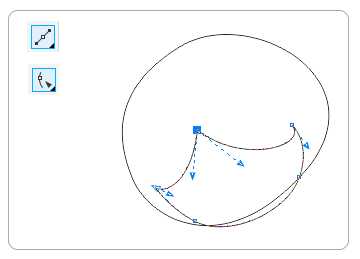 CDR怎么使用贝塞尔工具画卡通人物并上色?