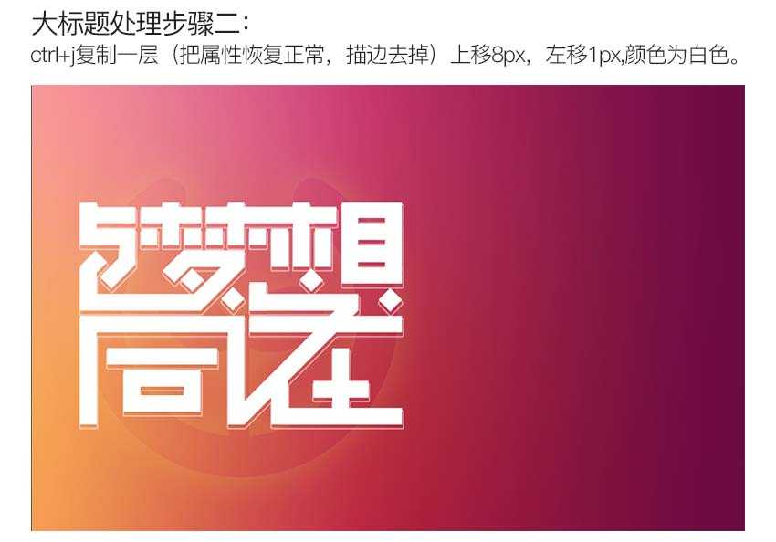 ps怎么尝试临摹渐变主题风格制作电商宣传海报?