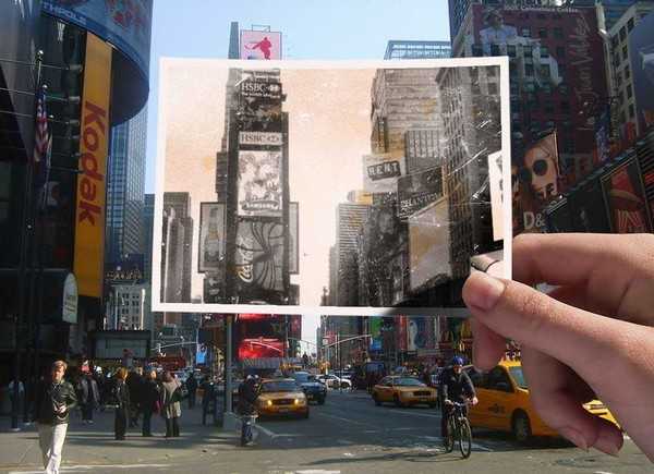 PS如何用手拿旧照片制作