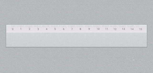 ps怎么绘制逼真标尺? ps直尺的绘制方法