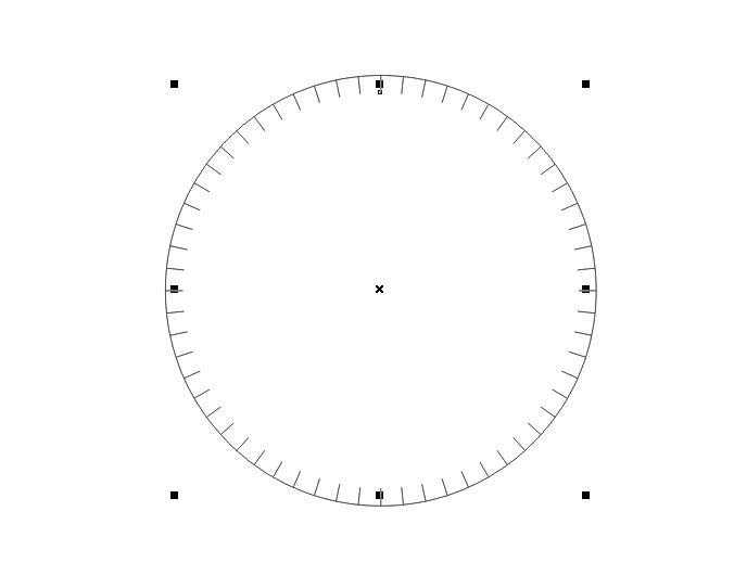 cdr怎么绘制简单的钟表? cdr钟表的设计方法