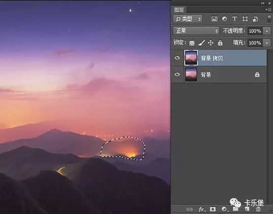 ps创意合成人物与飞鸟结合的二次曝光图片教程