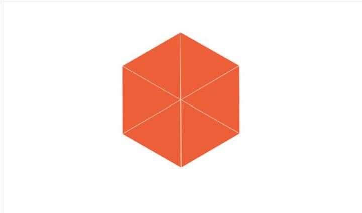 CDR怎么设计一款个性对策多边形海报?