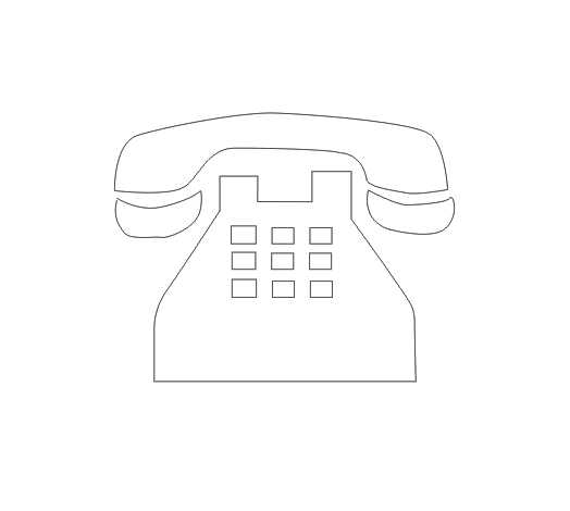 cdr怎么画老式电话? cdr设计电话图标的教程