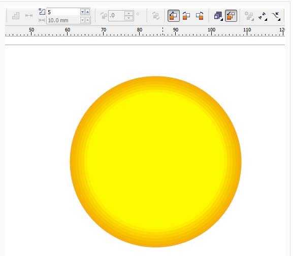CDR怎么绘制水晶笑脸表情?
