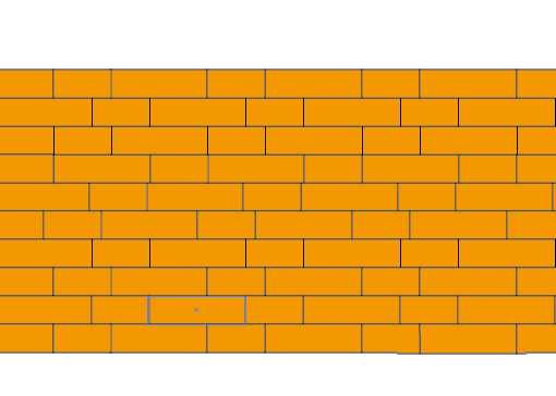 ai怎么制作金黄色的瓷砖图形?