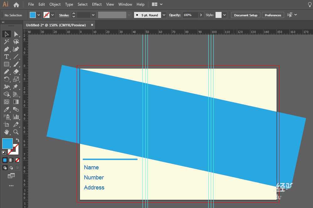ai怎么设计三折页的宣传海报?