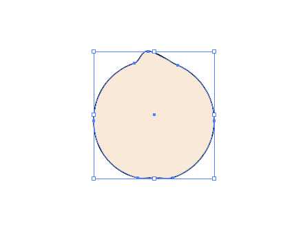 ai怎么快速画寿桃? ai水蜜桃logo的设计方法