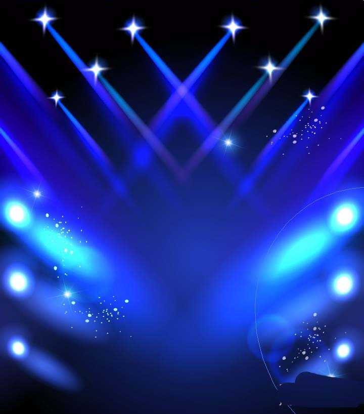 ai怎么手绘舞台射灯效果的矢量背景图?