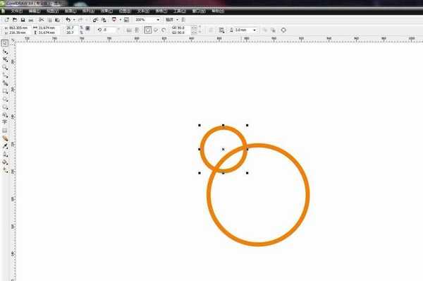 cdr怎么手绘简笔画效果的闹钟小图标？