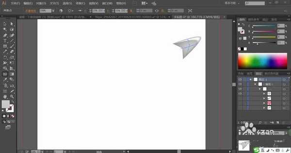 ai怎么手绘萌萌哒的一箭穿心矢量插画?