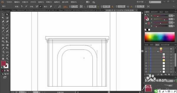 ai怎么绘制扁平化的火炉? ai火炉的画法