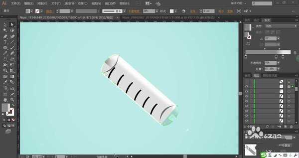ai怎么设计针管矢量插画? ai针管插画的绘制方法