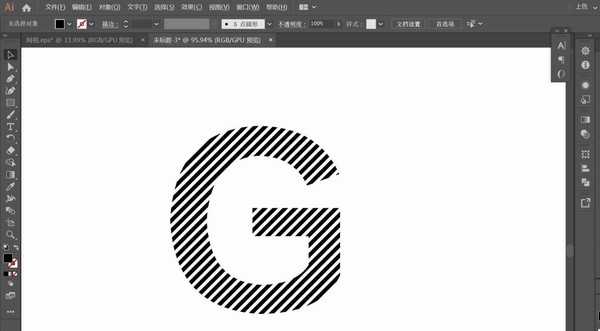 ai怎么设计流星效果的英文字母字体? ai英文字体的设计方法